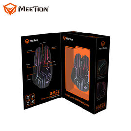 MeeTion GM22 Cheap Six Click Led Lightweight Player Drivers Usb 7D Optical Wired Light Pro Macro Gamer Mice Gaming Mouse