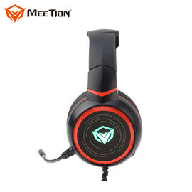 High Quality Black Leather Light Up Active Noise Cancelling Playstation 4 Big Lightning Pubg Gaming Headphones