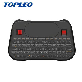 Topleo Najlepsza jakość T18 + 2.4Ghz Bezprzewodowa programowalna mini klawiatura USB z kółkiem myszy